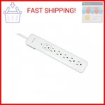 Monoprice 109198 6 Outlet Slim Surge Protector Power Strip - White 3FT Cord. Fixed Price $23.53.