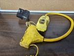 Coleman 3 Way Gfci Plug + Yellow Jacket Adaptor. Fixed Price $40.00.