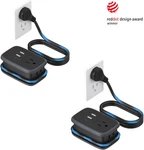 Ntonpower 2 Pack Travel Strip Outlets Usb 1 3FT Extension Cord. Fixed Price $27.99.