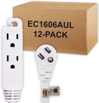 Uninex EC1606AUL Flat Angle Plug Extension Cord With 3-OUTLET, 3-PRONG, 6-FOOT,. Fixed Price $147.46.