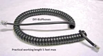 5-PACK Lot Dark Gray (black) 9FT Nortel Phone Handset Cord Norstar T7316E Curly. Fixed Price $14.99.
