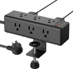 Cccei Desk Clamp Power Strip 9 Outlets Usb-a & Usb-c Fast Charging 6FT. Fixed Price $35.98.