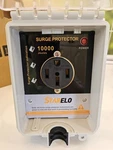 Starelo 50AMP Rv Power Outlet Box With Surge Protector Waterproof 10000 Joules. Fixed Price $44.99.