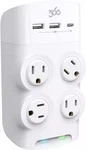 360 Electrical REVOLVE45, Rotating OUTLETS/2 Usb-a And Usb-c 1080 Joule.... Fixed Price $59.99.