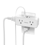 Extender Surge Protector, Tessan Multi 7 Outlets, White With Usb-c. Fixed Price $36.68.