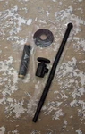 Westbrass D103K20 Corrugated Toilet Supply Line Kit 1/2" Ips X 3/8" Od 20" Black. Fixed Price $32.24.