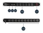 Startech.com RKPW161915A 19IN 1U Rackmount Outlet Pdu Power Distribution Unit. Fixed Price $178.29.