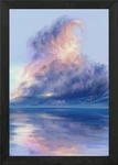 Ethereal Tidal Surge Framed Wall Art Poster Canvas Print Picture. Fixed Price $46.99.