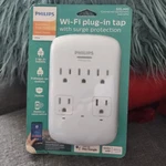 Philips 5 Outlet Wi-fi Smart Surge Protector Works With Google & Alexa New!. Fixed Price $16.99.