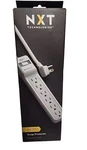 8FT Extension Cord With 6 Outlets Nxt Technologies Surge Protector -nib. Fixed Price $19.00.