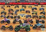 Monster Jam (34 Legendary Trucks) Official 24X36 Wall Poster. Fixed Price $17.99.