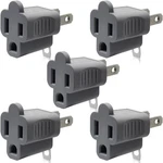 Elegrp 2 Prong To 3 Outlet Plug Adapter, Three Two. Fixed Price $25.40.