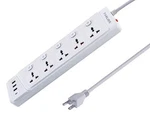 Fanlide Universal Power Strip With Usb C, 5 Outlets 3 And 1 White. Fixed Price $34.83.
