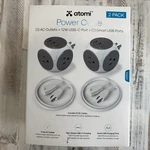Atomi Power Cubes (3) Ac Outlets + 12W Usb-c (2) Smart Usb-a Ports Nib. Fixed Price $17.99.