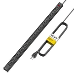 24 Outlet Long Power Strip, Heavy Duty Metal With 10 Ft Exte.... Fixed Price $63.12.