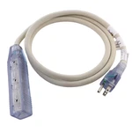 Ft. 15-AMP 12/3 Heavy Duty Tri-outlet Power Strip Cord With Indicator. Fixed Price $32.99.