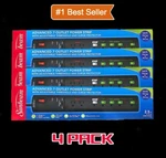 Sunbeam Advanced 7 Outlet Power Strip With Surge Protector 4 Pack *brand New!*. Fixed Price $29.99.