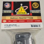 Ditek Dtk-mrjpoe 1-CHANNEL 10GBE RJ45 Network Surge Protector. Fixed Price $24.00.