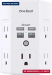One Beat 1680J 3 Side Power Strip Multi Plug Expander, Surge Protector, 5 Outlet. Fixed Price $15.61.
