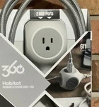 Electrical 360470-8CA4ESC1 Habitat Premium Extension Cord + Usb 2.4A Ft. Fixed Price $18.88.
