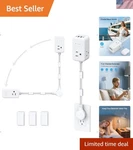 Usb-c Fast Charging Power Adapter With Outlets & 360 Rotating Extender. Fixed Price $52.92.
