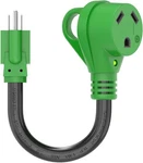 Rvguard 30 Amp To 110 Volt Adapter Cord 12 Inch, 5-15P Nema.... Fixed Price $28.45.