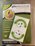 New Electrical 36010-W Rotating Duplex Outlet White End Plug Hassles. Fixed Price $14.00.