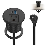 Xba 2INCH Desktop Power Grommet Recessed Strip With Pd 20W Usb Black. Fixed Price $30.29.