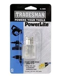 Woods Tradesman 4325C Adapter Plug With Lighted End (15-AMP, Clear), 1-OUTLET. Fixed Price $8.99.