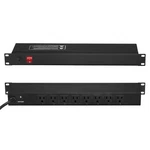 Vevor 19" 1U Pdu 8 Outlets Rack Mount Power Strip Surge Overload Protection. Fixed Price $37.90.