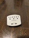 Stanley 30407 Plugmax 3-AC-OUTLET And 2-USB-PLUG Wall Tap, White Extention. Fixed Price $8.00.