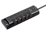 Monoprice 10 Outlet Rotating Power Strip Surge Protector Block - 2880 Joules,. Fixed Price $46.90.