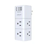 Usb Outlet Extender Surge Protector - Qinlianf Multi Plug With Rotatin.... Fixed Price $16.69.
