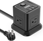 Power Strip With Usb, Fdtek Flat Plug Extension Cord 4 Ac And 3 5 F.... Fixed Price $26.99.