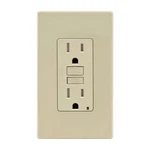 Leviton Smartlockpro Gfci Outlet 15A 125V Ivory Nema 5-15R. Fixed Price $22.99.