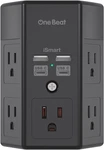 Surge Protector, 5 Outlets Extender With 4 Ports(usb C), 3-SIDE 1680J Power. Fixed Price $21.70.