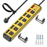 Crst 6-OUTLET Heavy Duty Individual Switches Power Strip 1200J Surge Protector. Fixed Price $29.88.