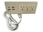 Nightstand Surge Mount Power Strip With Usb-c & Ports, Rapid Charge, 3 Outlets. Fixed Price $22.95.