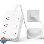Solidock Flat Plug Power Strip Surge Protector With 12 Ac Outlets 6 Usb Ports. Fixed Price $34.99.