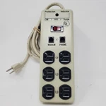 Cle Giants Surge Protector, 6 Outlet, 1X3 Mov, Emi & Rfi, Modem. Fixed Price $19.99.