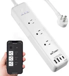 Smart Power Strip Wifi Outlets With 4 Usb 3 Charging Port Multi Plug Extender. Fixed Price $24.99.
