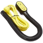 Quirky Prop Power Wrap Around 9-FOOT Extension Cord, Black, 3 Outlets. Fixed Price $15.45.