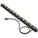 10 Outlet Heavy Duty Long Power Strip Surge Protector With 4FT Cord For Garag.... Fixed Price $44.63.