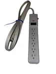 Surge Protector 6-OUTLET Noma Used Tested Works Made In Canada. Fixed Price $6.61.