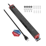 360 Rotating Mountable Power Strip With Usb Ports, 8 Outlet Surge ... Fast. Fixed Price $51.53.