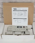 New Tesco Teskit 2 Theater Surge Protector Power Strip Test Open Box. Fixed Price $195.00.