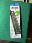 New Smart Strip Energy Saving Surge Protector 3FT Power Cord Black. Fixed Price $12.00.
