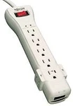 Tripp Lite SUPER7TEL15 Surge Protector Power Strip 120V Outlet RJ11 15' Cord. Fixed Price $76.83.