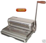 Akiles Coilmac-m+ Binding Machine & Punch 4:1 Oval Holes 13-INCH New. Fixed Price $599.54.