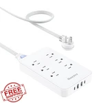 Huntkey 6 Outlet Surge Protector 10FT Cord 4 Ports (2 Usb-c) Etl. Fixed Price $93.99.